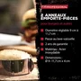 Fackelmann Profesional Ensemble emporte-pièce réglable et presse à burger