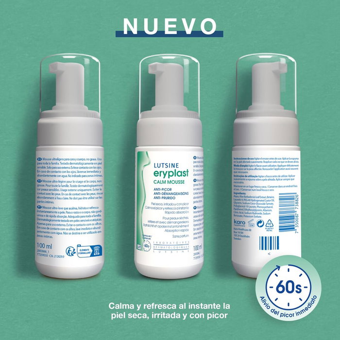 Lutsine ERYPLAST mousse anti-démangeaisons 100 ml