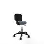PIQUERAS Y CRESPO Chaise de bureau Llanos grise avec mécanisme Contacto Lama