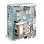 Smoby - Tefal Cuisine Clean - Cuisine Jouet d'Imitation avec 36 Accessoires et Fonctions Sonores - Machine à Café, Four, Frigo, Lave-linge - Pour Enfants dès 3 Ans