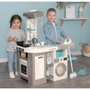 Smoby Tefal Cuisine Clean - Cuisine et espace ménage avec 36 accessoires