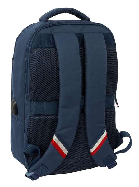 Safta Sac à dos portable Eclipse 15,6 pouces avec compartiment pour tablette et port USB - 29x44x15 cm
