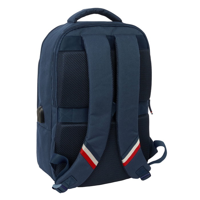 Sac à Dos pour Portable et Tablette avec Sortie USB El Ganso Eclipse Blue marine