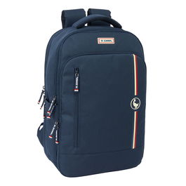 Sac à Dos pour Portable et Tablette avec Sortie USB El Ganso Eclipse Blue marine