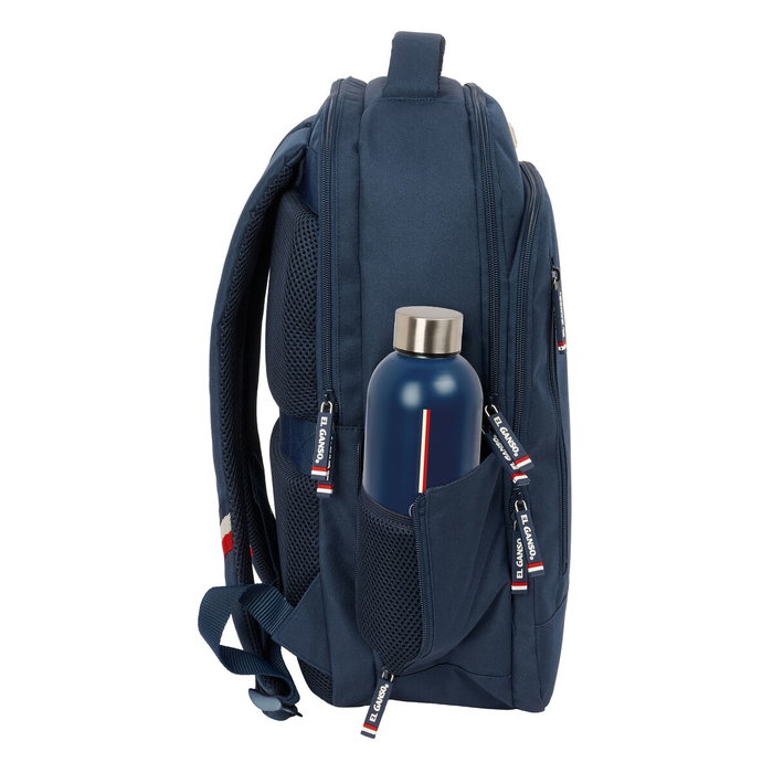 Sac à Dos pour Portable et Tablette avec Sortie USB El Ganso Eclipse Blue marine