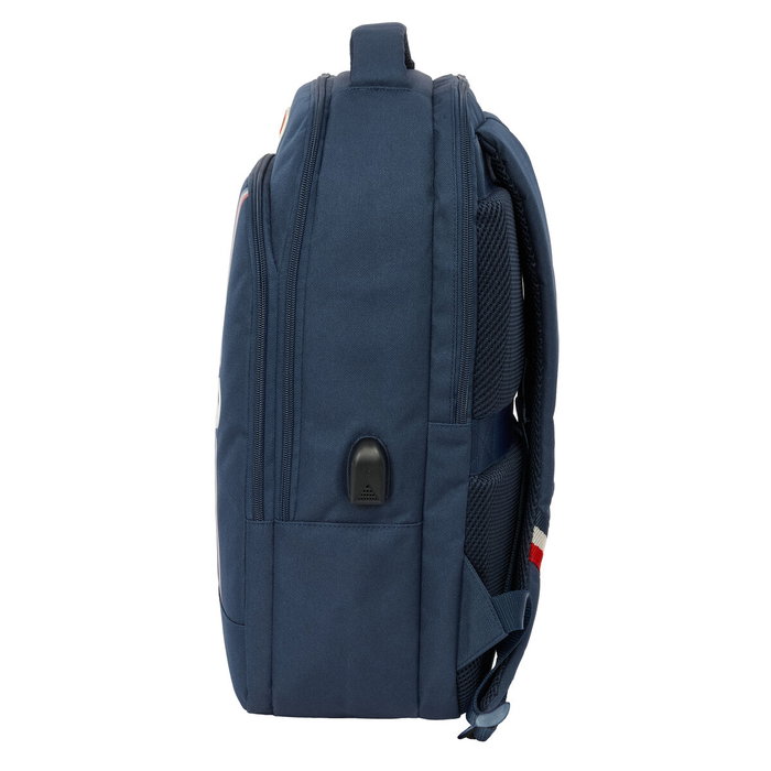 Sac à Dos pour Portable et Tablette avec Sortie USB El Ganso Eclipse Blue marine