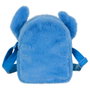 KaracterMania - Sac peluche en forme de cœur Stitch (Disney) - Sac à main - Dimensions 170 mm x 230 mm x 20 mm