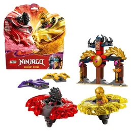 LEGO NINJAGO Pack de combat Spinjitzu du dragon 71826
