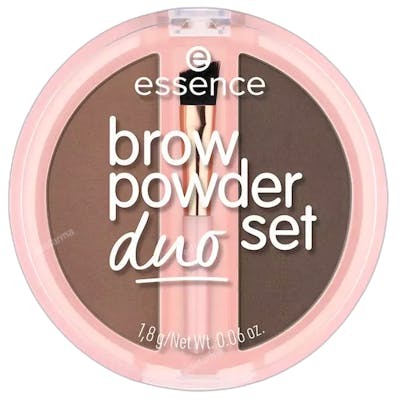 Essence Duo Set Poudre pour sourcils Mat 02 Moyen