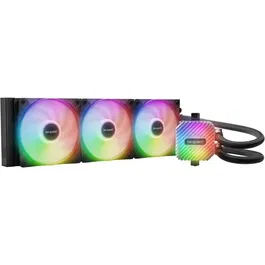 Be Quiet Light Loop Watercooling 360 mm, Système de refroidissement liquide tout-en-un avec ventilateurs Light Wings LX ARGB PWM et waterblock ARGB pour processeurs (BW022)