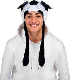 My Other Me Gorro balón avec orejas Taille Unique - Bonnet d'hiver adulte avec oreilles Taille M
