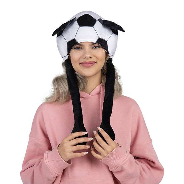 My Other Me Gorro balón avec orejas Taille Unique - Bonnet d'hiver adulte avec oreilles Taille M