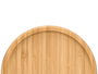 KINVARA Plateau rond en bambou 20x20cm Naturel