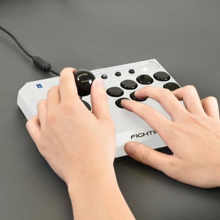 Hori Fighting Stick Mini - Blanc - PS4, PS5 et PC