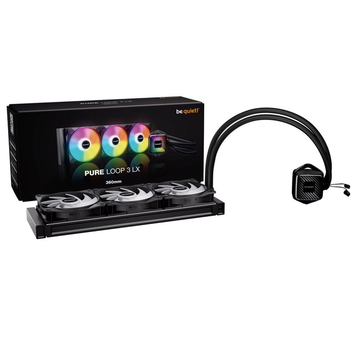 be quiet! Pure Loop 3 LX 360mm ARGB Black