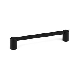 VIEFE Tirador Fusion en zamak noir mat, 160 mm