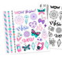 Kids Licensing Set de Tatouages Wow Generation +50 Tatouages Enfants WOW00114 dès 3 Ans