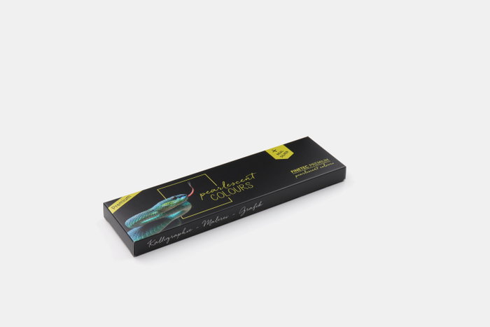 Finetec FINETEC® Premium set de aquarelles nacrées High Chroma, 6 couleurs Finetec FINETEC® Premium set de aquarelles nacrées High Chroma, 6 couleurs