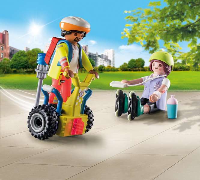 Playmobil Starter Pack Rescate con Balance Racer City Action 71257