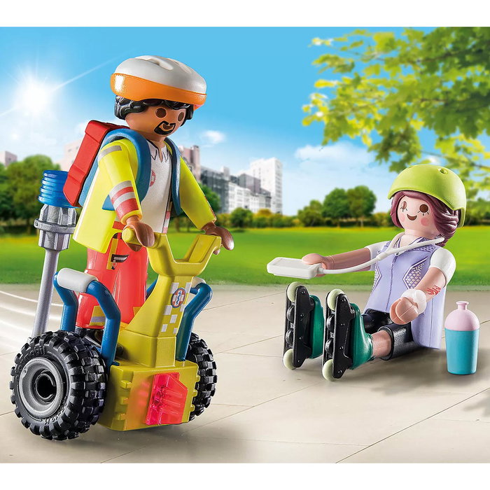 Playmobil Starter Pack Rescate con Balance Racer City Action 71257