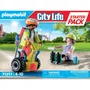 Playmobil 71257 Secouriste avec gyropode - Set Starter Pack City Action Les Secouristes - 34 pièces - Figurine et accessoires - Dès 4 ans