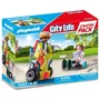 Playmobil 71257 Secouriste avec gyropode - Set Starter Pack City Action Les Secouristes - 34 pièces - Figurine et accessoires - Dès 4 ans
