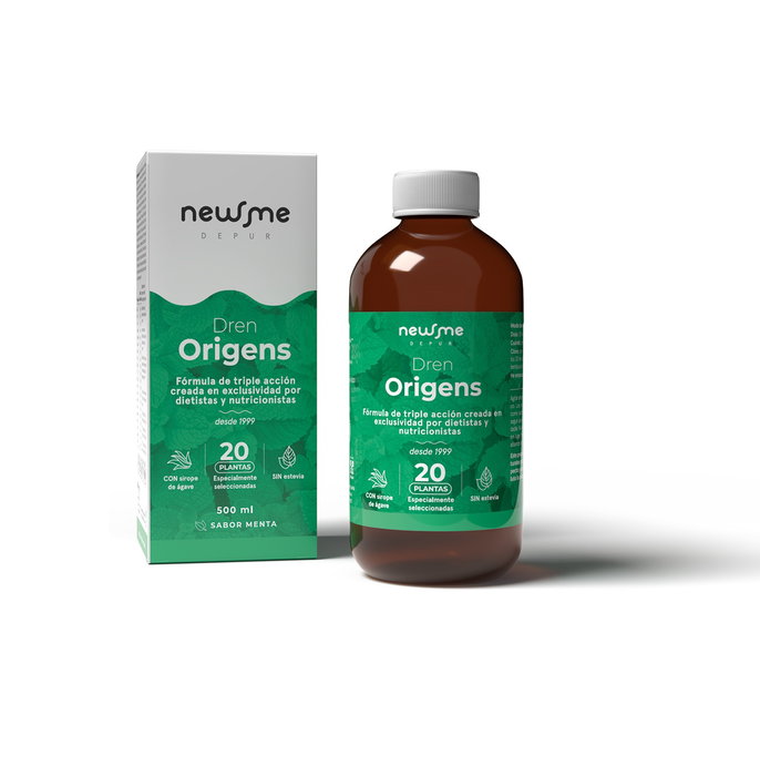 HERBORA NEWME DEPUR DREN ORIGEN Mentha 500 ml HERBORA NEWME DEPUR DREN ORIGEN Mentha 500 ml