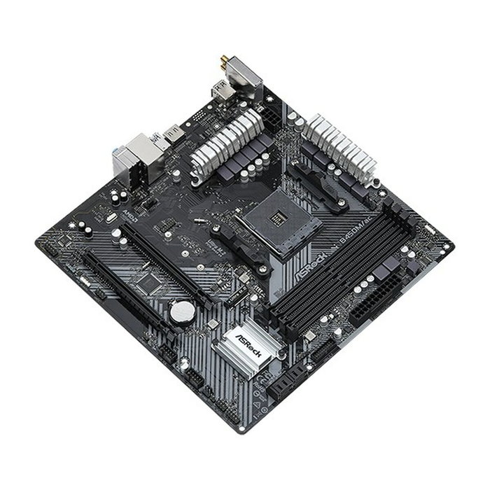 ASRock B450M/AC R2.0 AMD B450 mATX ASRock B450M/AC R2.0 AMD B450 mATX