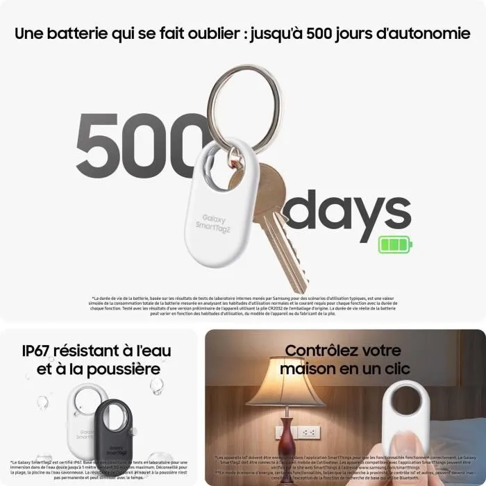 Localisateur GPS Galaxy Smart Tag 2 Samsung