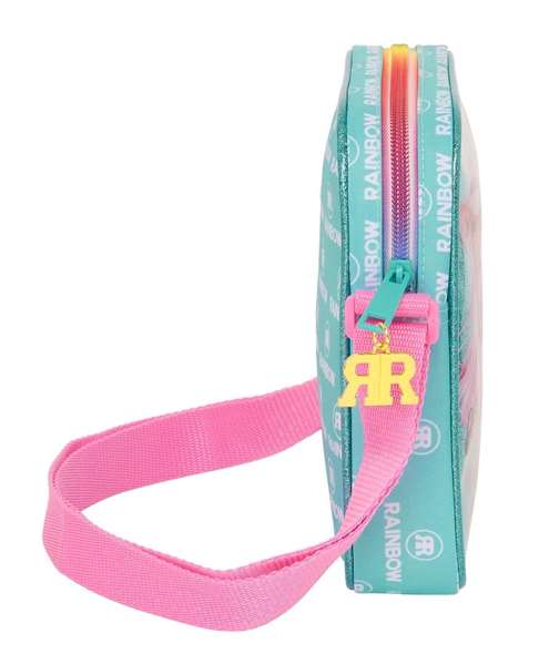 Safta Bolsito bandolera Rainbow High "Paradise" 16x18x4cm, sac à bandoulière pour enfant 3 ans