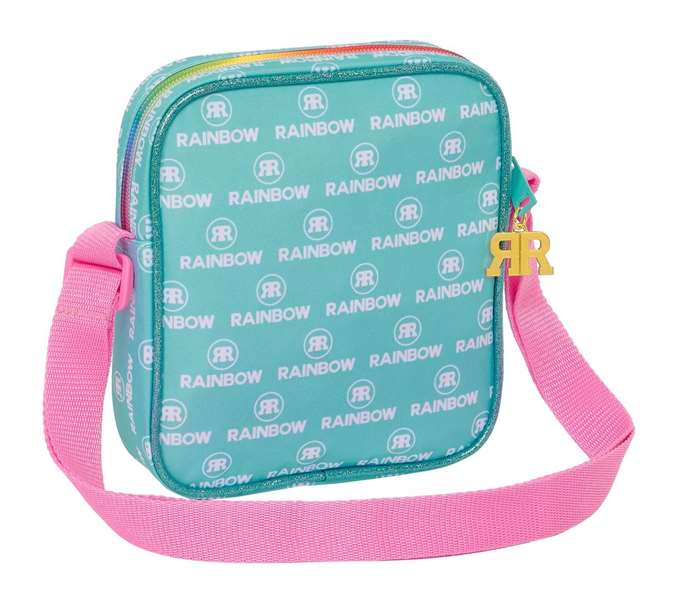 Safta Bolsito bandolera Rainbow High "Paradise" 16x18x4cm, sac à bandoulière pour enfant 3 ans