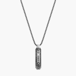 Police Rock Rebel Necklace en acier inoxydable, 500+200mm