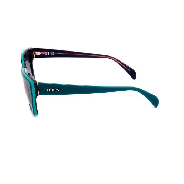 Tous STOB76 09J4 Lunettes de soleil femme en acétate carré 140 mm Protection UV400
