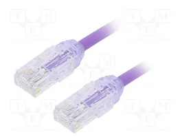 PANDUIT Cordon de raccordement Cat 6a U/UTP 3m violet