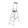 ORYX Échelle en aluminium de 5 marches pour usage domestique certifiée EN 131