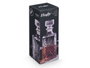 Vivalto Carafe à Liqueur Taille Diamants 900 ml Verre Transparent 9x23.5x9 cm (Set de 12)