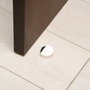 WOLFPACK LINEA PROFESIONAL Butée de porte adhésive silencieuse blanche