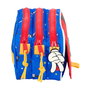 Trousse Fourre-Tout Triple Mickey Mouse Clubhouse Good day Bleu 21,5 x 10 x 8 cm