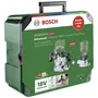 Bosch 06039D5002 AdvancedTrimRouter 18V-8 Affleureuse sans fil avec base plongeante, sans batterie ni chargeur