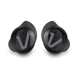 Veho RHOX True Écouteurs Intra-Auriculaires Sans Fil Bluetooth 5.1 - Résistance IPX5 - Jusqu'à 5h d'Autonomie - Étui de Charge USB-C - Noir Carbone