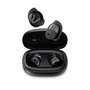 Veho RHOX True Écouteurs Intra-Auriculaires Sans Fil Bluetooth 5.1 - Résistance IPX5 - Jusqu'à 5h d'Autonomie - Étui de Charge USB-C - Noir Carbone