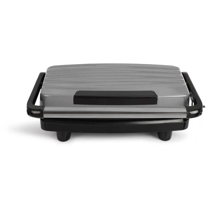 Livoo DOC232G Grill Compact 750W - 2 Plaques Rainurées Antiadhésives 23 * 15 cm - Témoins Lumineux - Pour Grillades Rapides