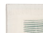Giftdecor Lienzo Relief Rayas Turquesa 60x110 cm Toile Texturée Bleu Blanc (Set de 2)