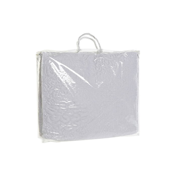 Couvre-lit DKD Home Decor Beige Lit 2 persones 240 x 260 x 1 cm