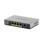 Netgear GS105EP-100EUS - Switch géré Gigabit 5 ports avec PoE+ (30 W), alimentation interne, rackable, GS105EP100EUS