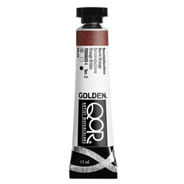 QoR Aquarelle Orange Brûlé Benzimidazolone 11 ml