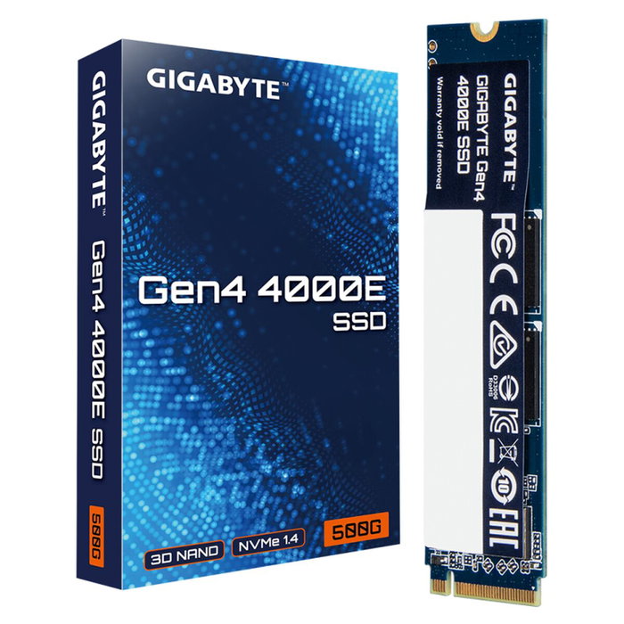 Disque dur Gigabyte Gen4 4000E 500 GB SSD
