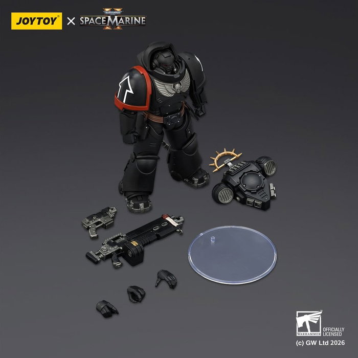 Joy Toy Warhammer 40,000 Raven Guard Heavy Intercessor 12,7 cm Joy Toy Warhammer 40,000 Raven Guard Heavy Intercessor 12,7 cm