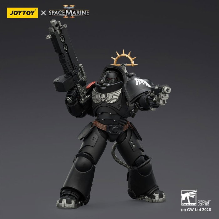 Joy Toy Warhammer 40,000 Raven Guard Heavy Intercessor 12,7 cm Joy Toy Warhammer 40,000 Raven Guard Heavy Intercessor 12,7 cm