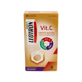 LEOTRON Vitamina C 36 comprimés effervescents